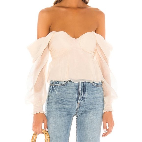 ISO House of Harlow 1960 X Revolve Burna Blouse - Picture 1 of 1